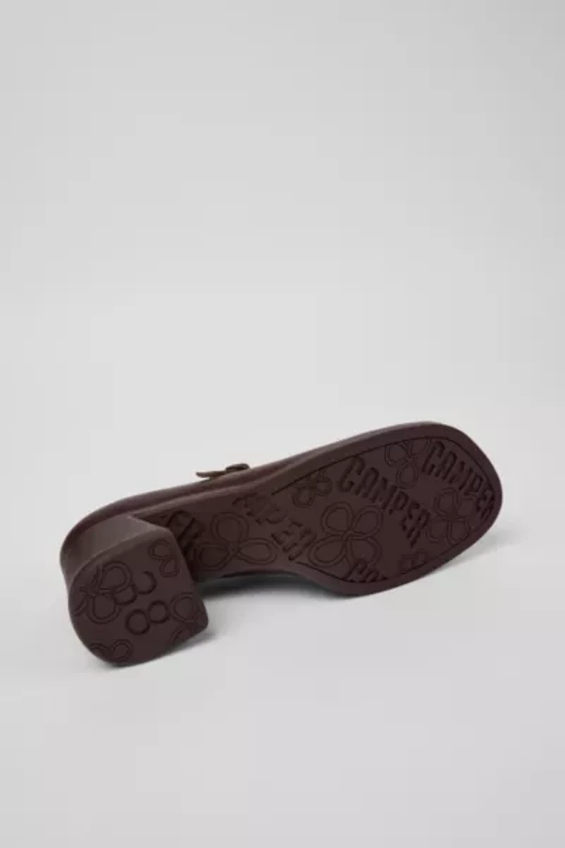 Camper Kora Leather Mary Jane Heel