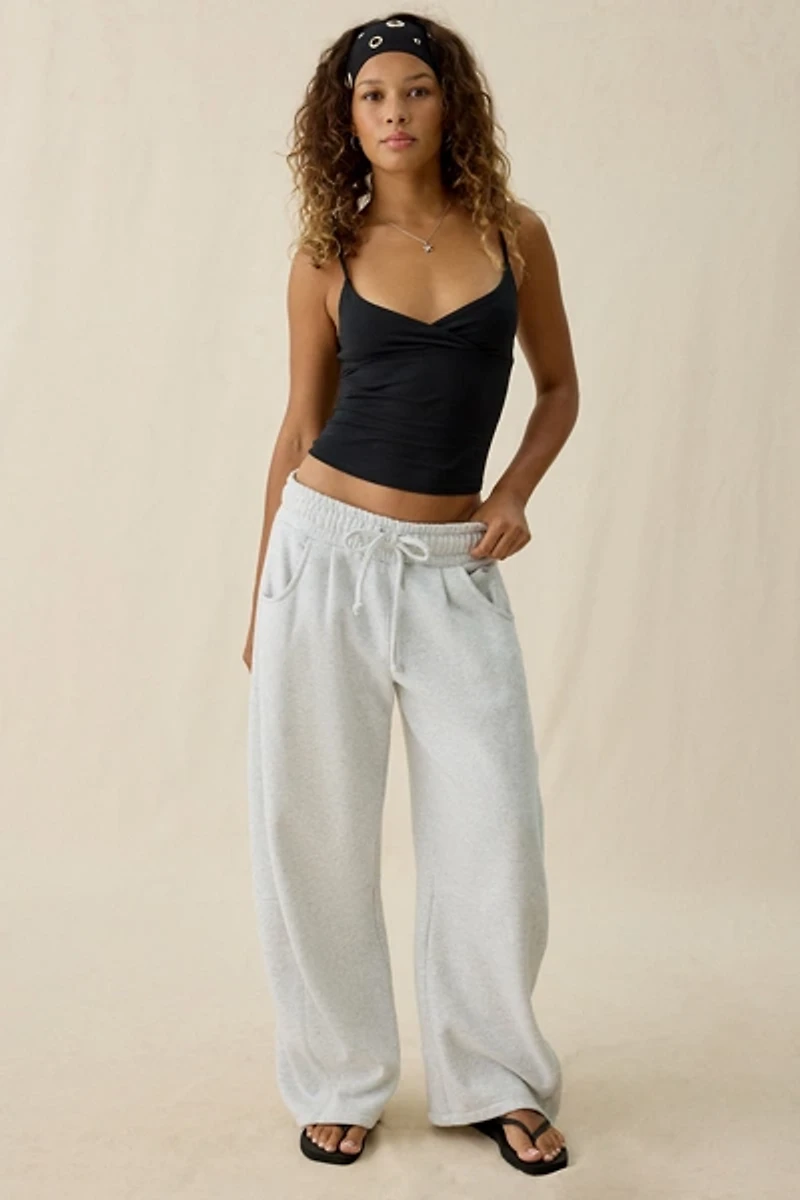 Out From Under Bec Plunging Surplice Cropped Cami