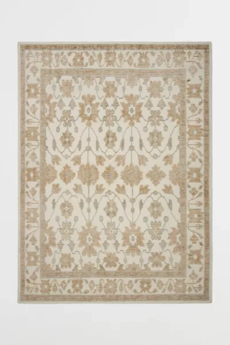 Revival Helen Washable Wool Flatweave Rug