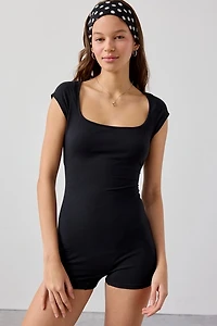 Out From Under Bec Open Back Tie-Bow Romper