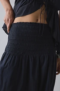 Kimchi Blue 2 For 1 Convertible Lace Trim Smocked Dress