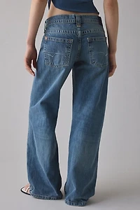 BDG Kayla Mixed Trinket Embellished Low-Rise Jean