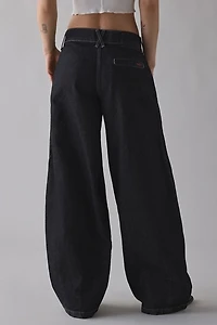 BDG Jax Pleated Cocoon Mid-Rise Jean