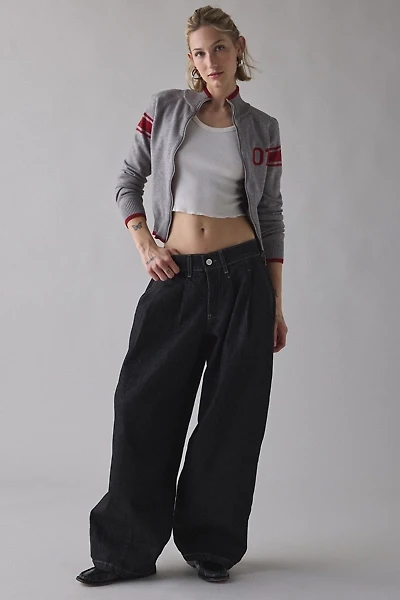 BDG Jax Pleated Cocoon Mid-Rise Jean