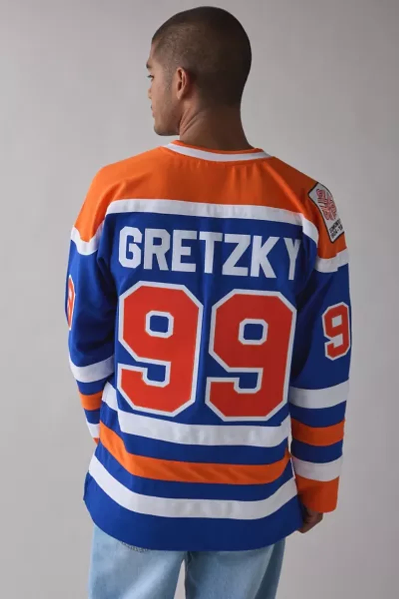 Mitchell & Ness NHL Edmonton Oilers Hockey Jersey