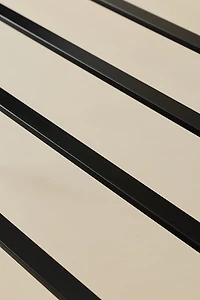 Vivan Velvet Metal Plated Platform Bed