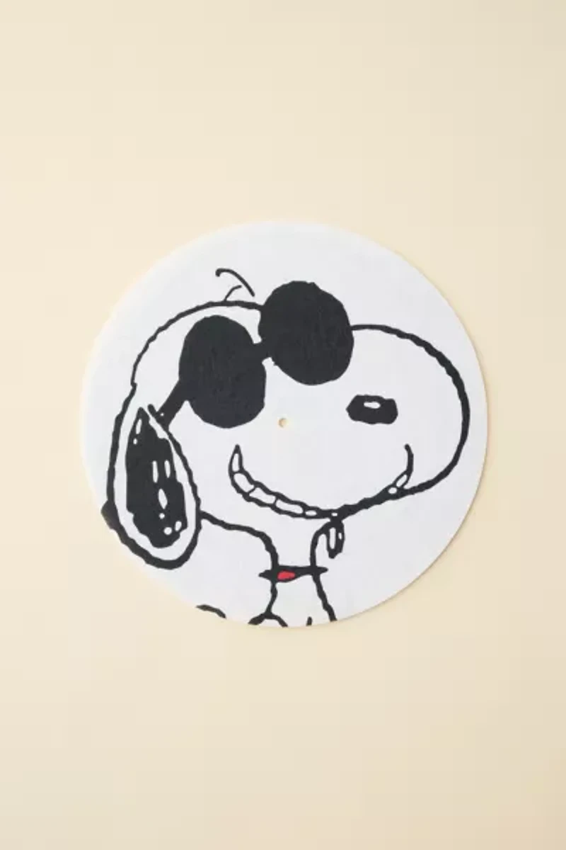 Peanuts Snoopy Charlie Brown Portraits Turntable Slipmat