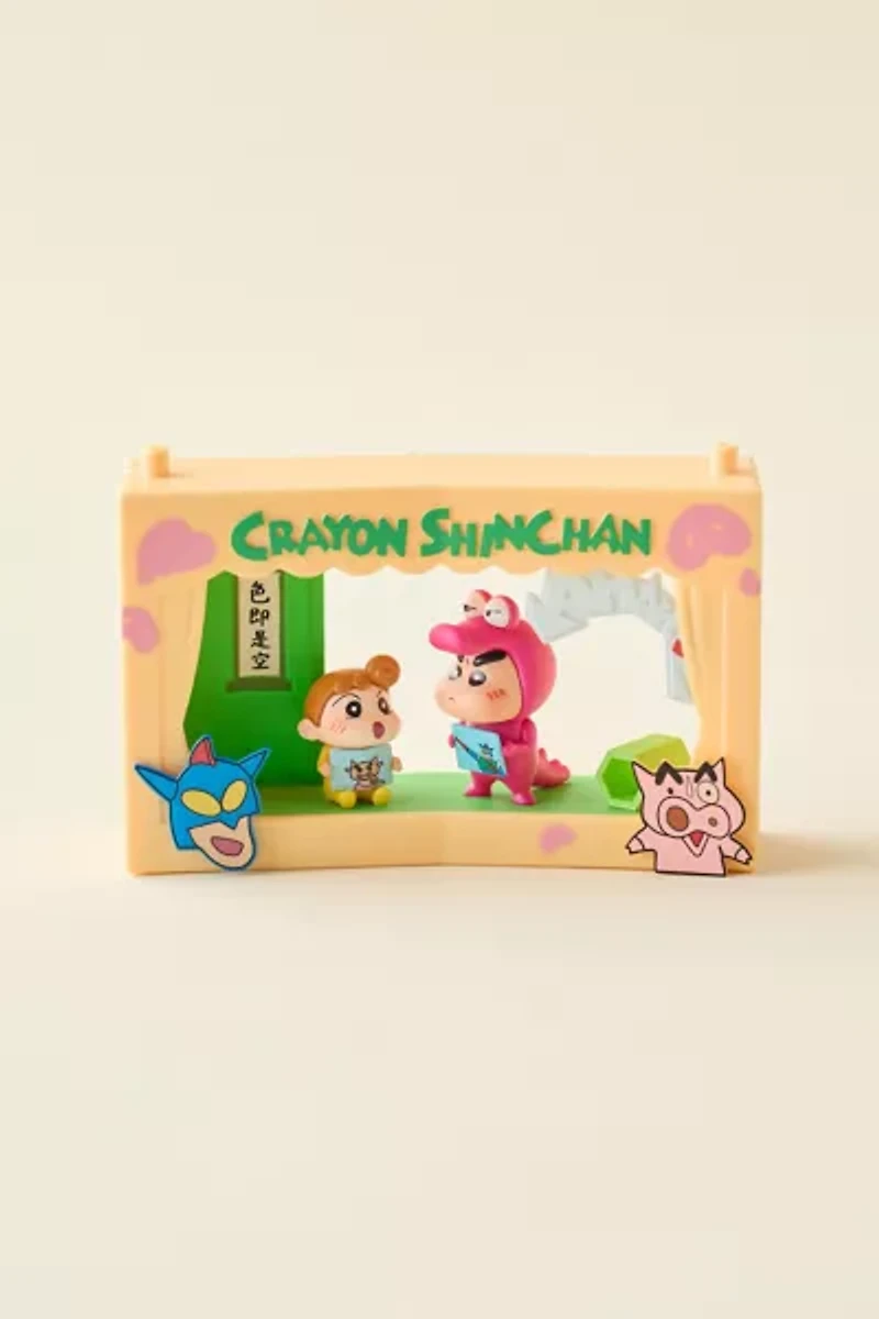 POP MART Crayon Shinchan Life Theatre Series Blind Box Scene Set