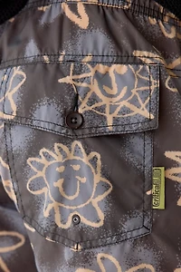 The Critical Slide Society Mojo 18” Swim Trunks