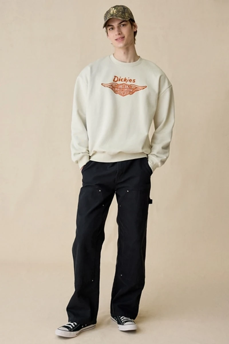 Dickies X Harley Davidson Logo Graphic Crew Neck Sweatshirt