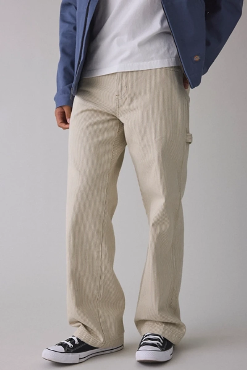 Dickies Hickory Stripe Loose Straight Fit Pants
