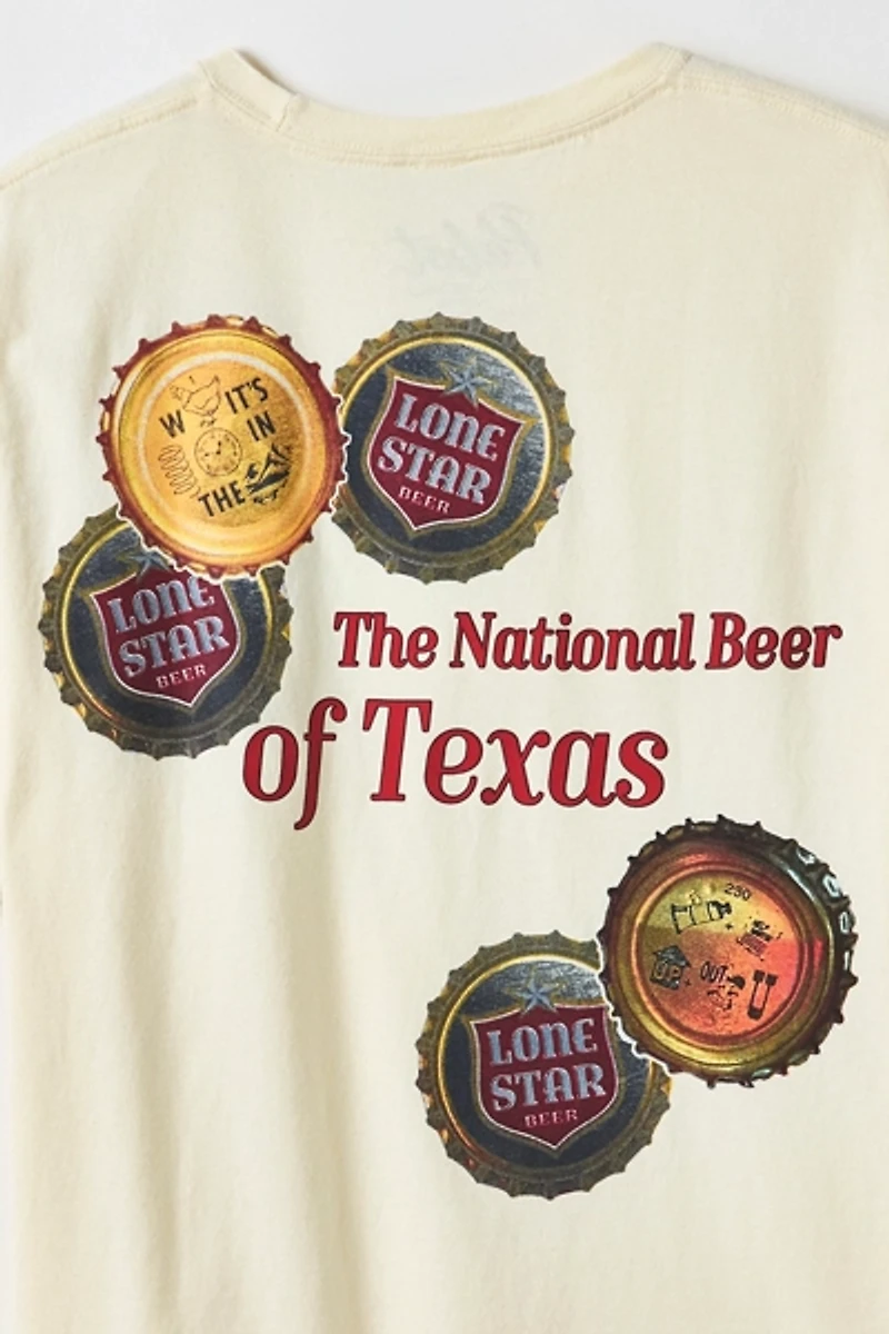 Lone Star Bottle Cap Graphic Tee