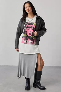 Candy Magazine Graphic Oversized T-Shirt Dress