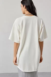 Candy Magazine Graphic Oversized T-Shirt Dress