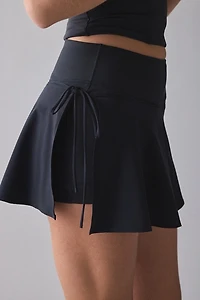 Out From Under Studio Woven Wrap Mini Skort