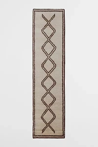 Revival Lais Hand-knotted Shag Wool Rug