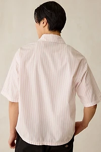 Dickies Venedocia Stripe Relaxed Short Sleeve Shirt