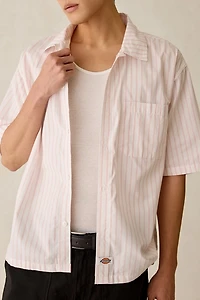 Dickies Venedocia Stripe Relaxed Short Sleeve Shirt