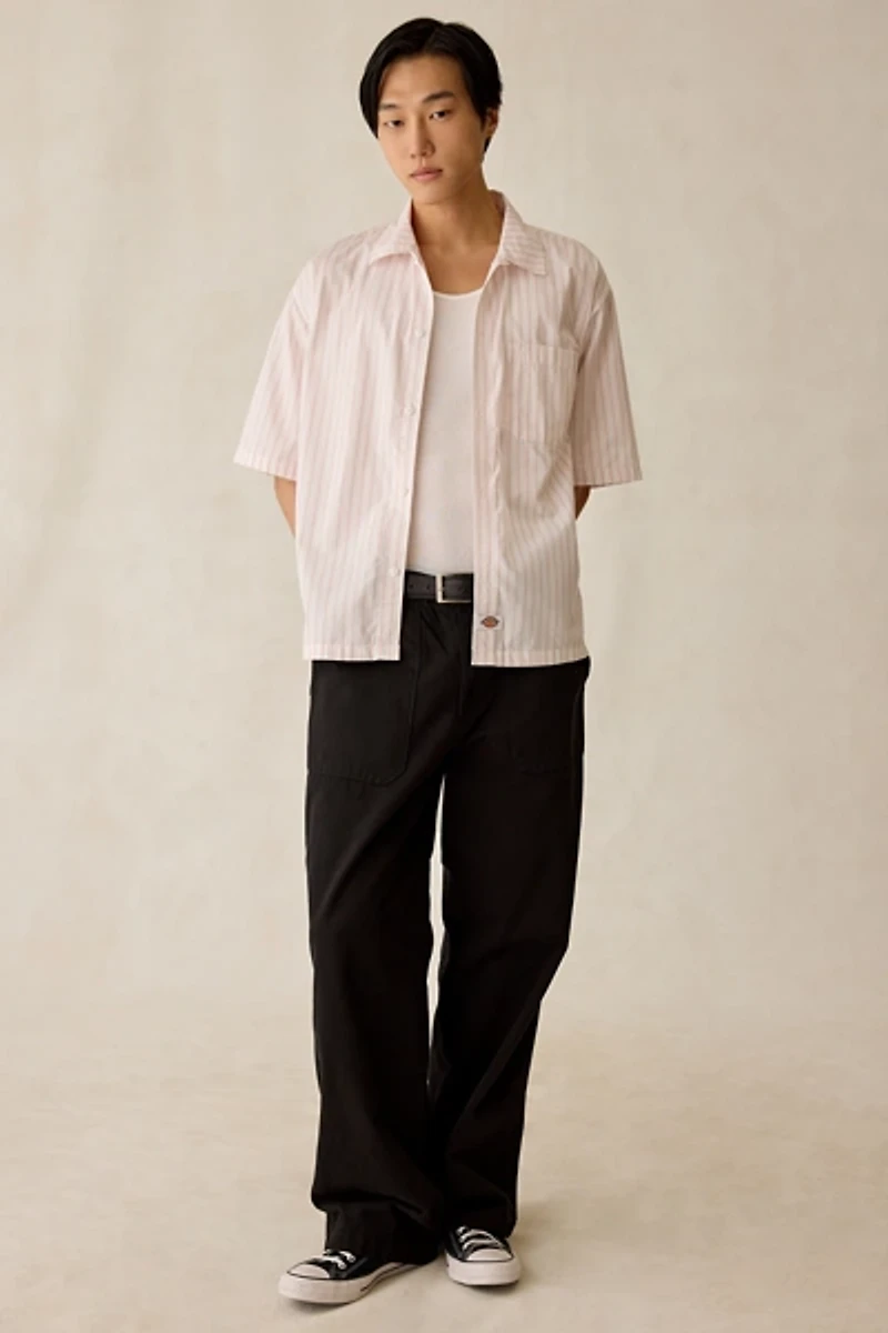 Dickies Venedocia Stripe Relaxed Short Sleeve Shirt