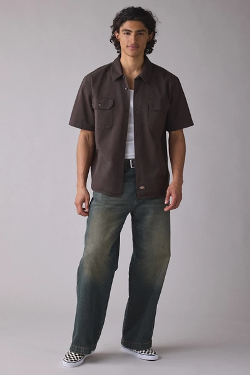 Dickies Worn Lightweight Short Sleeve Shirt