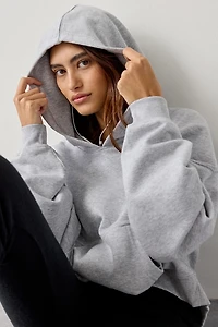 Out From Under Let’s Dip French Terry Cropped Hoodie Sweatshirt