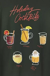 Holiday Cocktails Graphic Tee