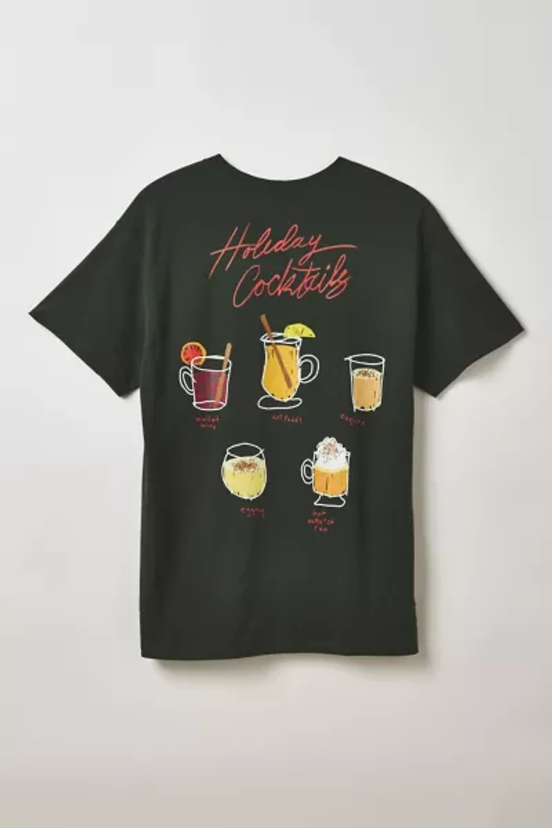 Holiday Cocktails Graphic Tee