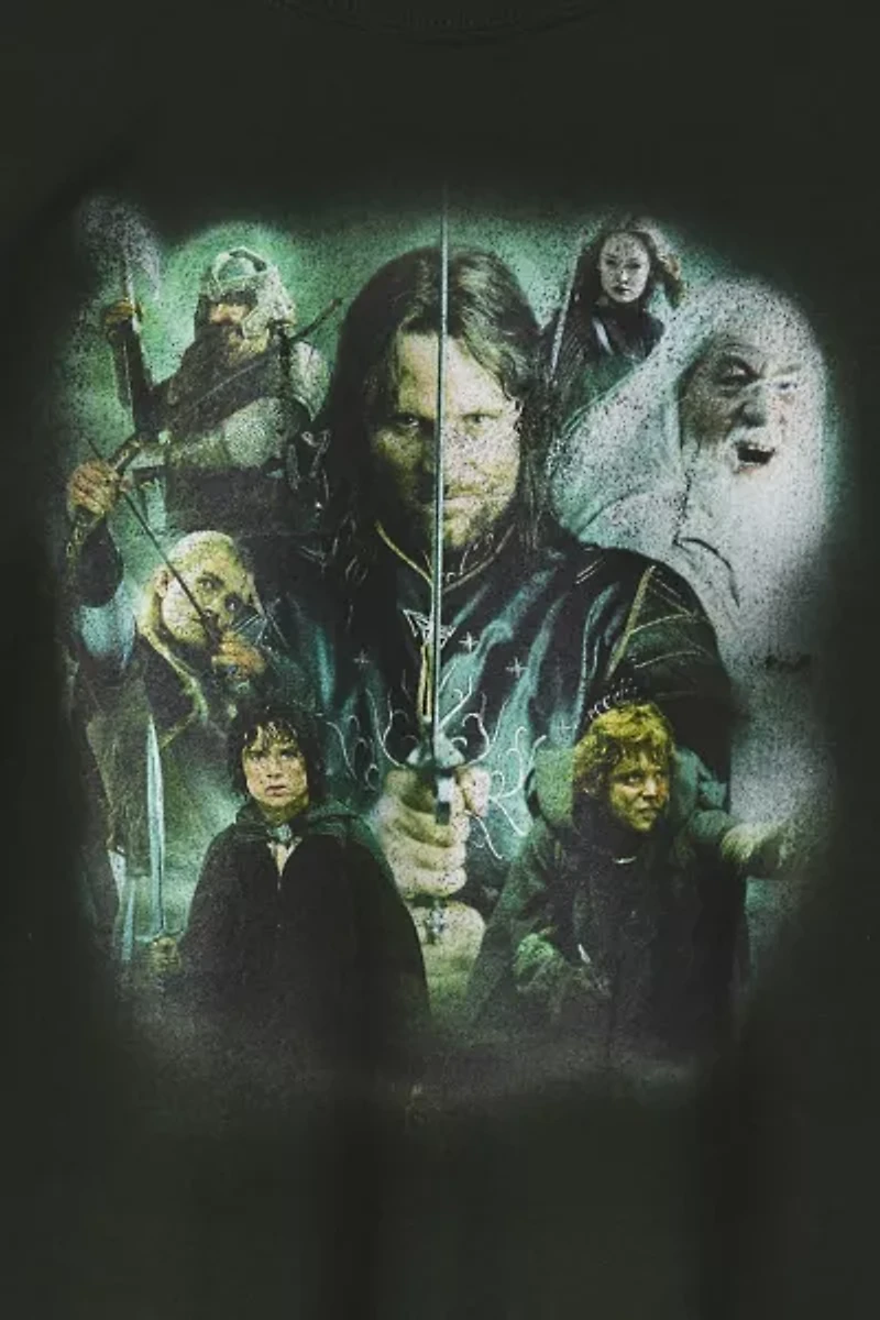 Lord Of The Rings Character Graphic Tee