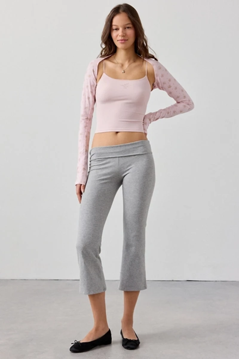 Out From Under Bec Ballet Long Sleeve Shrug Top