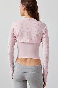 Out From Under Bec Ballet Long Sleeve Shrug Top