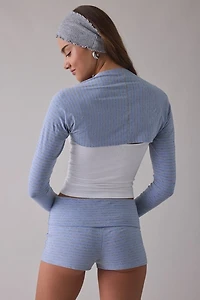 Out From Under Bec Ballet Long Sleeve Shrug Top