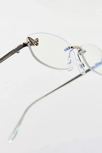 Libby Frameless Blue Light Glasses