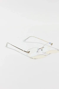 Libby Frameless Blue Light Glasses