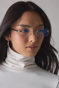 Libby Frameless Blue Light Glasses