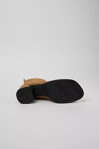 Camper Kora Leather Zip-Up Ankle Boot