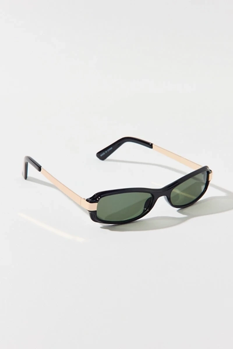 Trina Slim Rectangle Sunglasses