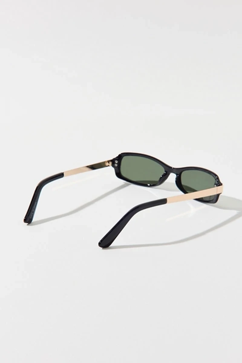 Trina Slim Rectangle Sunglasses