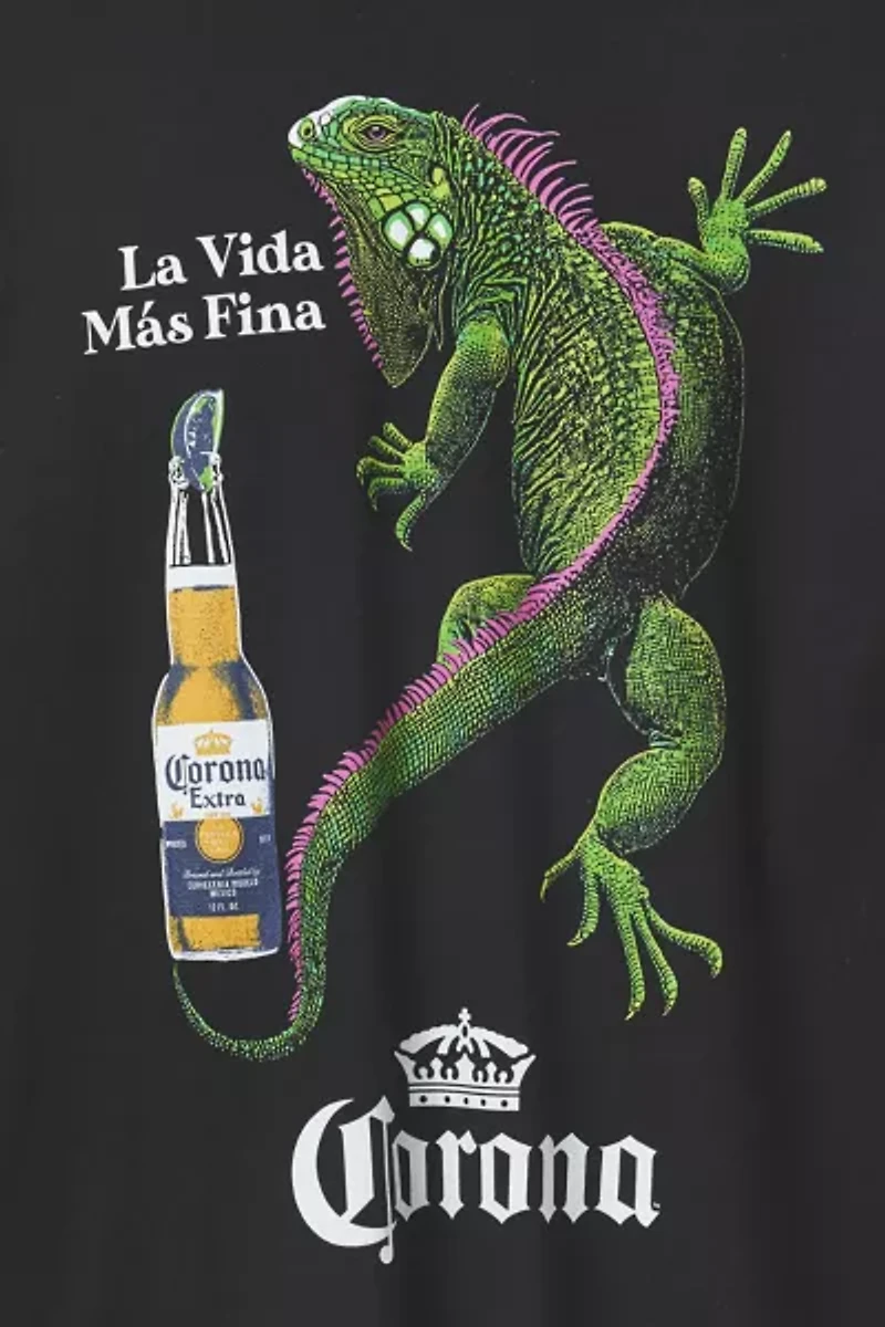 Corona Lizard Graphic Tee