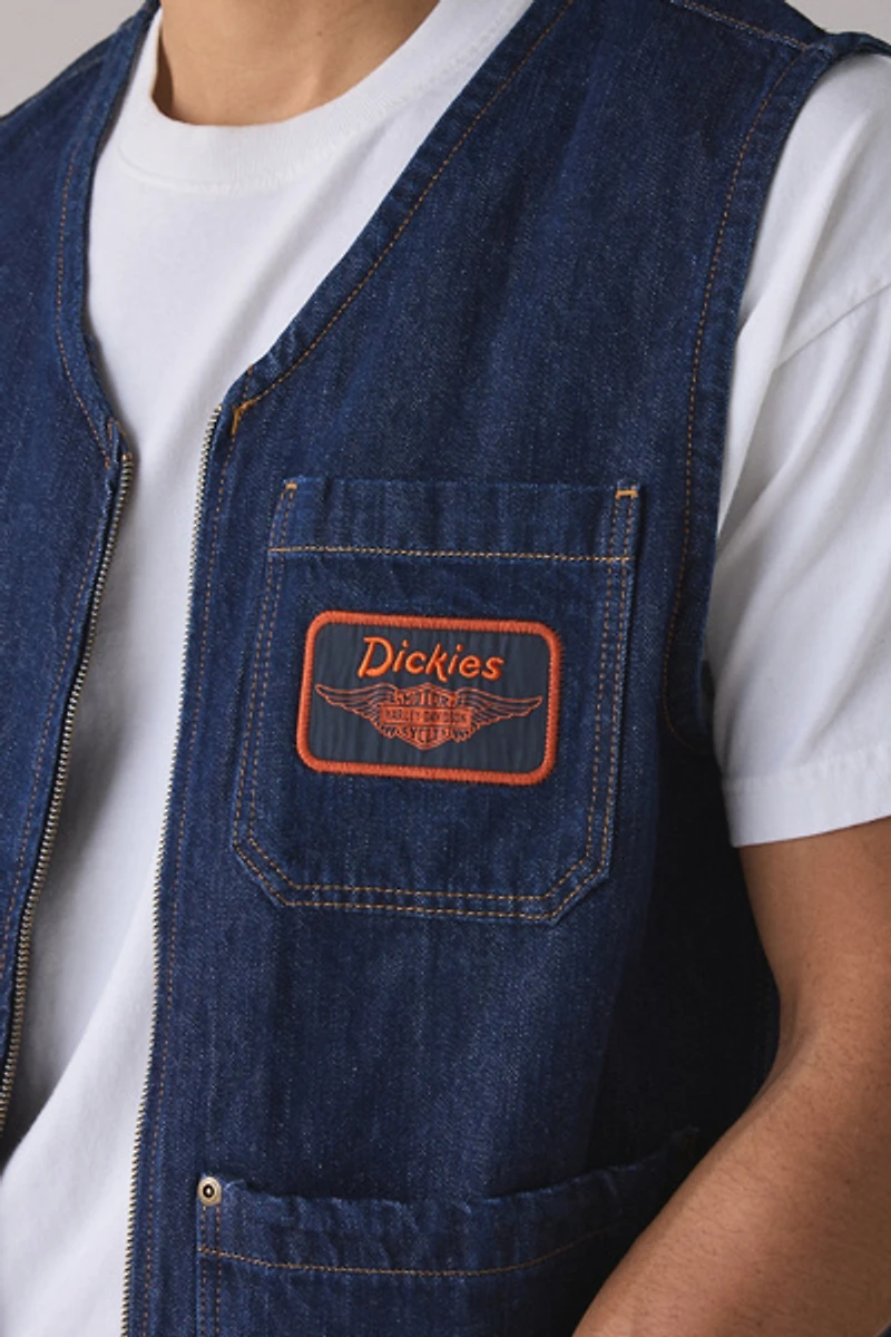Dickies X Harley Davidson Denim Vest