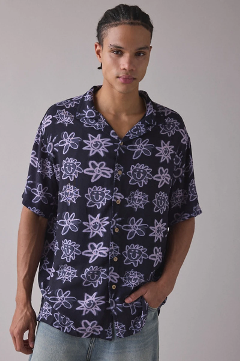 The Critical Slide Society Mojo Short Sleeve Resort Shirt
