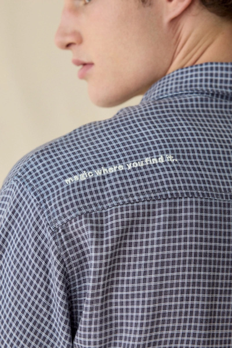 The Critical Slide Society Wignut Embroidered Short Sleeve Shirt