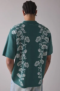 The Critical Slide Society Knit Button-Down Polo Sweater