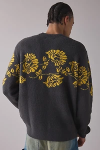 The Critical Slide Society Peace Knit Crew Neck Sweater