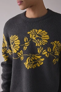 The Critical Slide Society Peace Knit Crew Neck Sweater