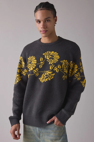 The Critical Slide Society Peace Knit Crew Neck Sweater