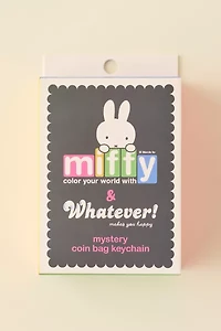 Miffy Whatever! Makes You Happy Corduroy Blind Box Coin Purse Keychain