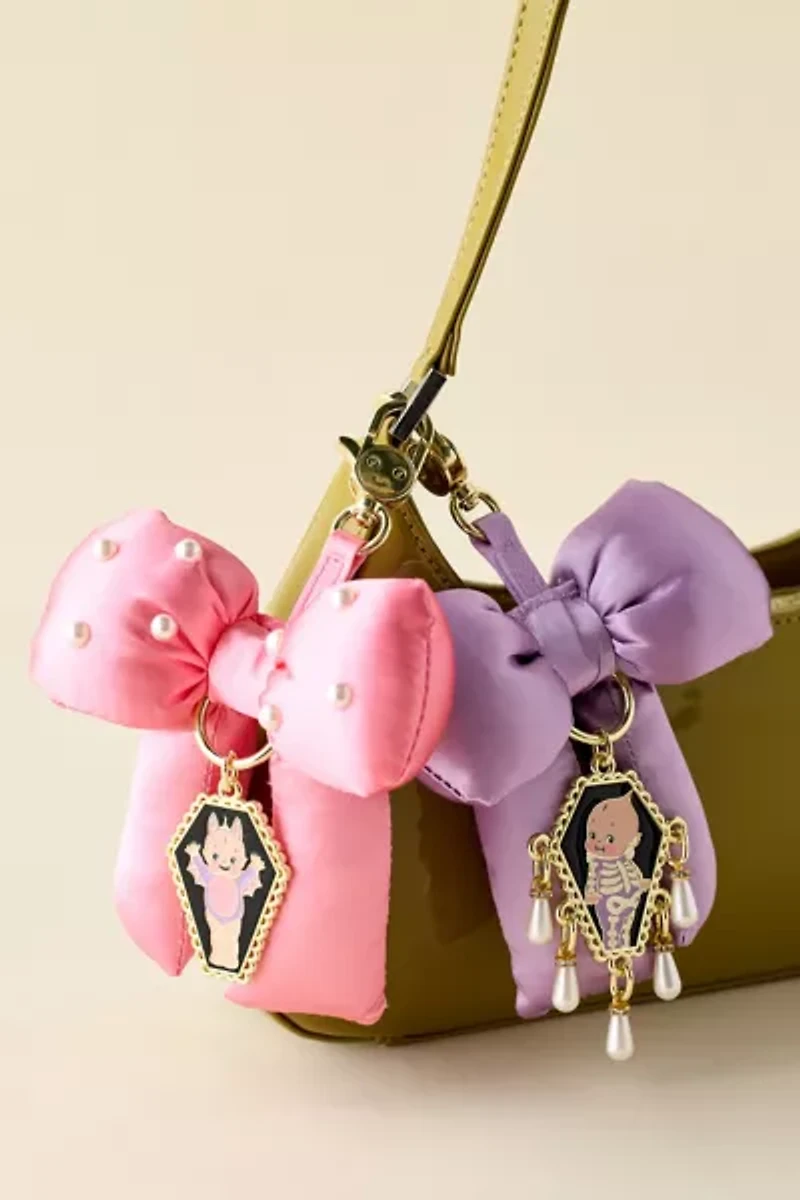 Whatever! Makes You Happy Kewpie Mystery Puffy Bow Blind Box Bag Charm