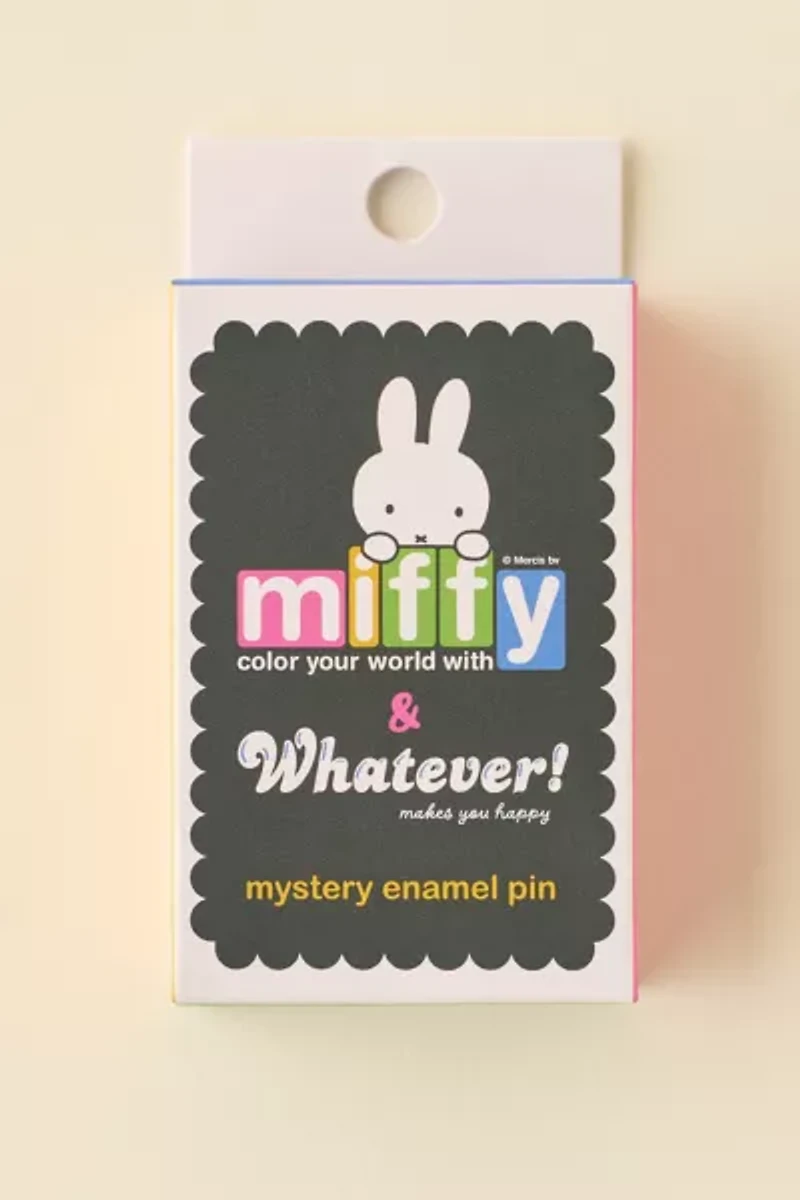 Miffy Whatever! Makes You Happy Blind Box Enameled Pin