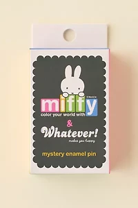 Miffy Whatever! Makes You Happy Blind Box Enameled Pin