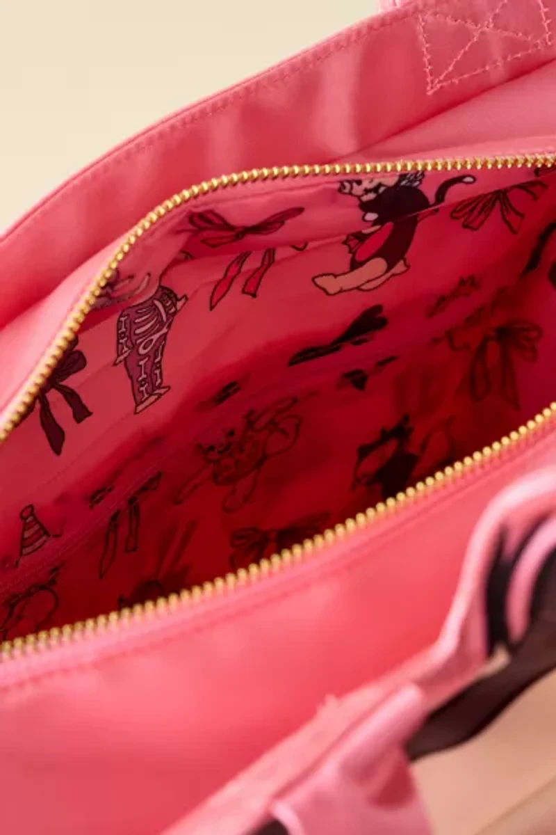 Whatever! Makes You Happy Kewpie Puffy Tote Bag